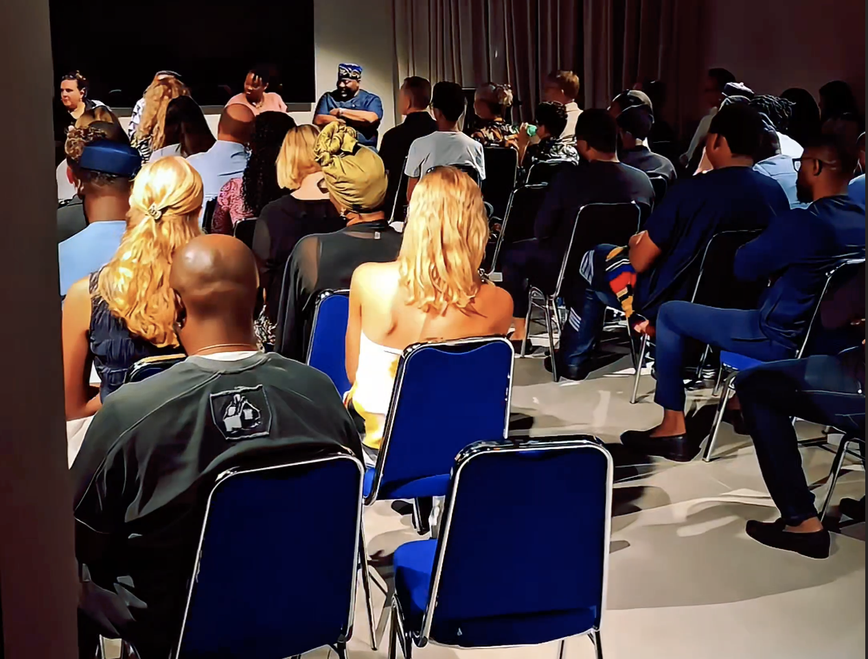 Delegates seated for a session at the Abuja International Afrojazz Festival Professional Market